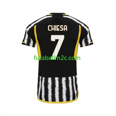 Fußballtrikots Juventus Federico Chiesa 7 Heim Trikotsatz 2023-2024 Fußballtrikots Juventus Federico Chiesa 7 Heim Trikotsatz 2023-2024